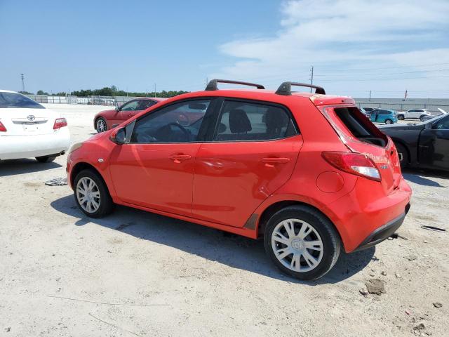 JM1DE1KY7C0148825 - 2012 MAZDA MAZDA2 红色 照片 2