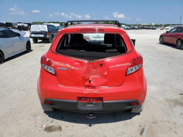 JM1DE1KY7C0148825 - 2012 MAZDA MAZDA2 红色 照片 6