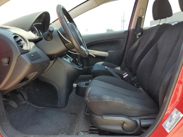 JM1DE1KY7C0148825 - 2012 MAZDA MAZDA2 红色 照片 7