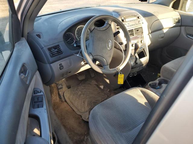 5TDZA29C66S405296 - 2006 TOYOTA SIENNA CE BEIGE photo 8