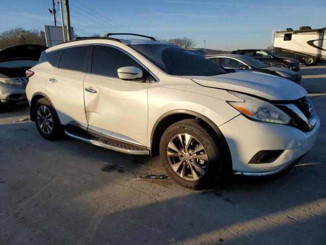 5N1AZ2MG8HN106901 - 2017 NISSAN MURANO S WHITE photo 4