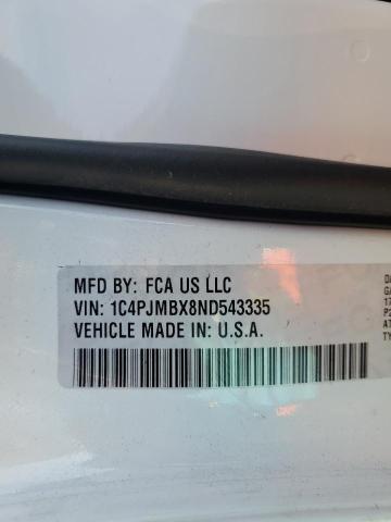 1C4PJMBX8ND543335 - 2022 JEEP CHEROKEE TRAILHAWK WHITE photo 13