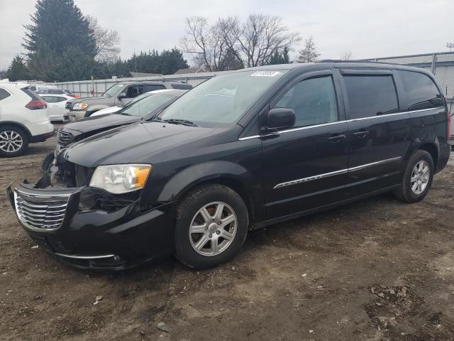 2C4RC1BG7CR330341 - 2012 CHRYSLER TOWN & COU TOURING BLACK photo 1