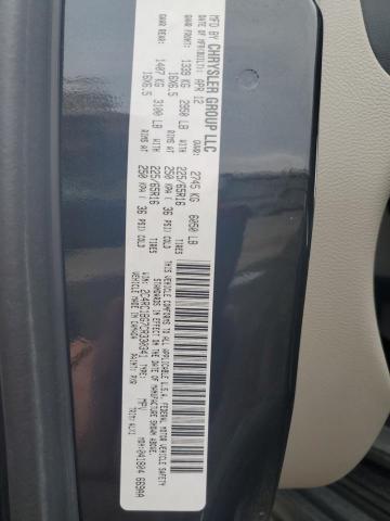 2C4RC1BG7CR330341 - 2012 CHRYSLER TOWN & COU TOURING BLACK photo 13