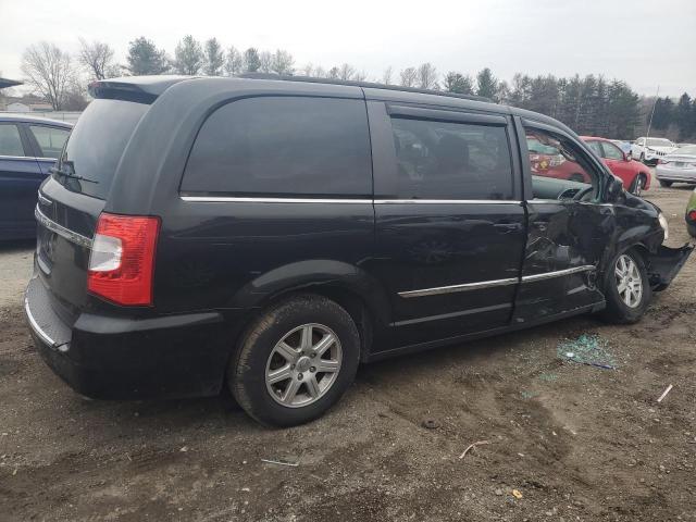 2C4RC1BG7CR330341 - 2012 CHRYSLER TOWN & COU TOURING BLACK photo 3