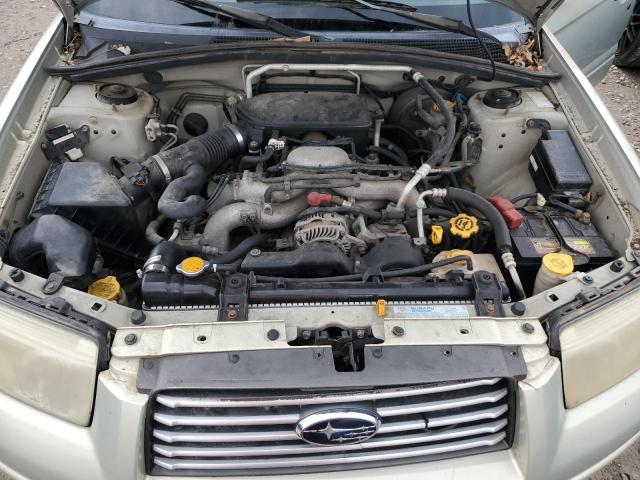 JF1SG65656H700133 - 2006 SUBARU FORESTER 2.5X PREMIUM Gümüş foto 12