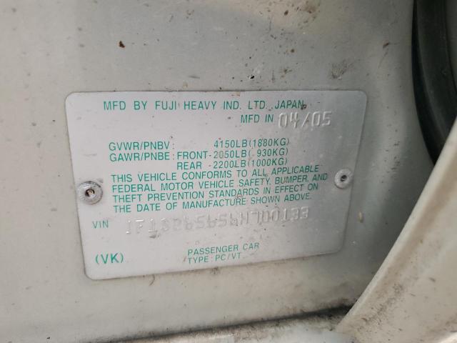 JF1SG65656H700133 - 2006 SUBARU FORESTER 2.5X PREMIUM Gümüş foto 13