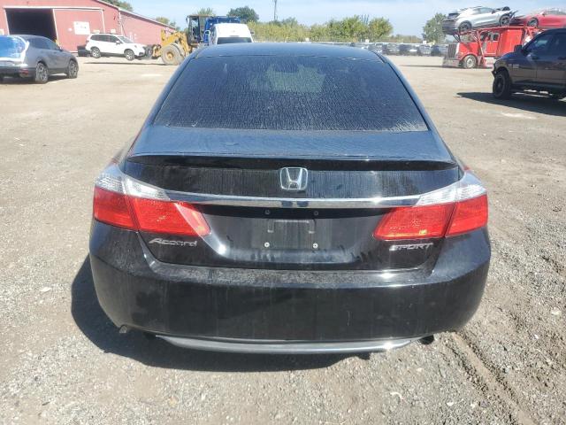 1HGCR2F51EA807759 - 2014 HONDA ACCORD SPORT შავი ფოტო 6