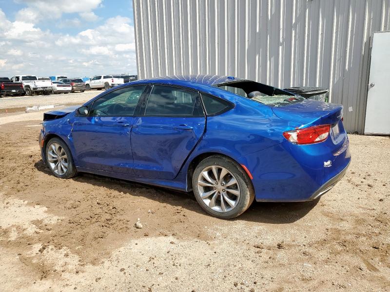 1C3CCCBB5FN693104 - 2015 CHRYSLER 200 S BLUE photo 2