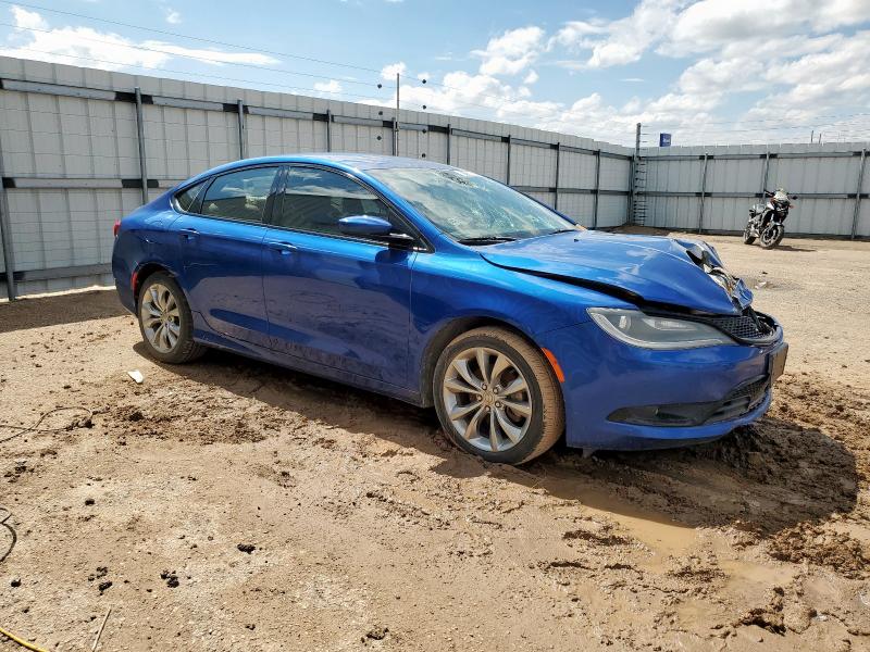 1C3CCCBB5FN693104 - 2015 CHRYSLER 200 S BLUE photo 4