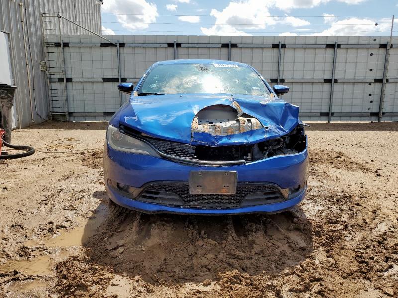 1C3CCCBB5FN693104 - 2015 CHRYSLER 200 S BLUE photo 5