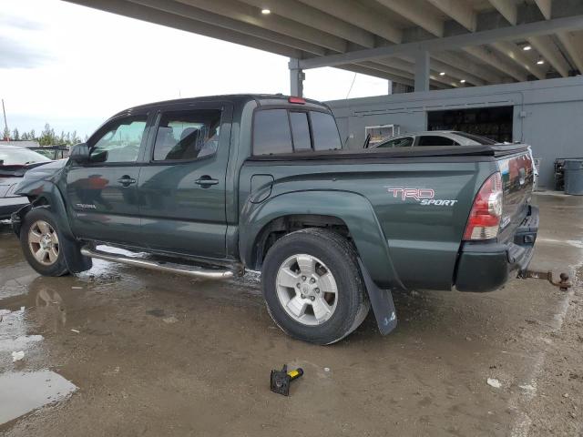 5TELU42N59Z623967 - 2009 TOYOTA TACOMA DOUBLE CAB 绿色 照片 2