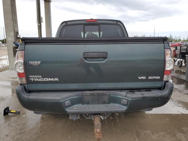 5TELU42N59Z623967 - 2009 TOYOTA TACOMA DOUBLE CAB 绿色 照片 6