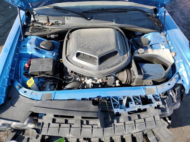 2C3CDZFJ3JH305225 - 2018 DODGE CHALLENGER R/T 392 BLUE photo 11