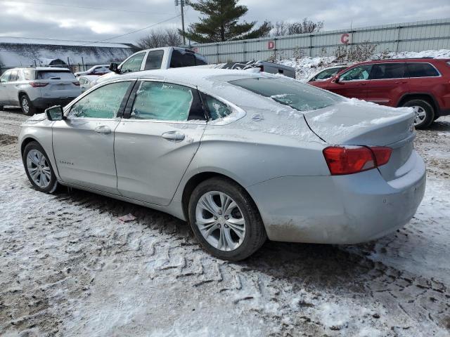 2G1115SL3F9240124 - 2015 CHEVROLET IMPALA LT SILVER photo 2