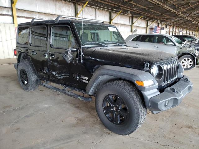 1C4HJXDN6KW636520 - 2019 JEEP WRANGLER U SPORT Noir photo 4