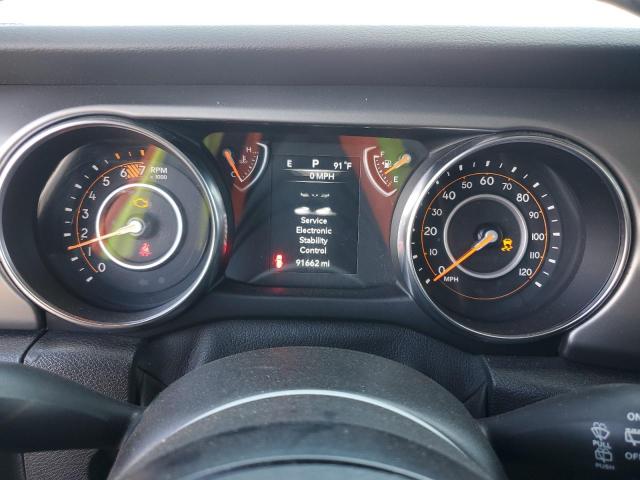 1C4HJXDN6KW636520 - 2019 JEEP WRANGLER U SPORT Noir photo 9