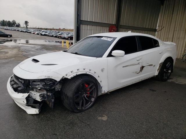 2C3CDXL91HH601756 - 2017 DODGE CHARGER SRT HELLCAT WHITE photo 1