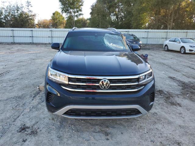 1V2ER2CA7MC529833 - 2021 VOLKSWAGEN ATLAS SEL BLUE photo 5