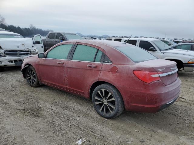 1C3BC8FGXBN567412 - 2011 CHRYSLER 200 S BURGUNDY photo 2