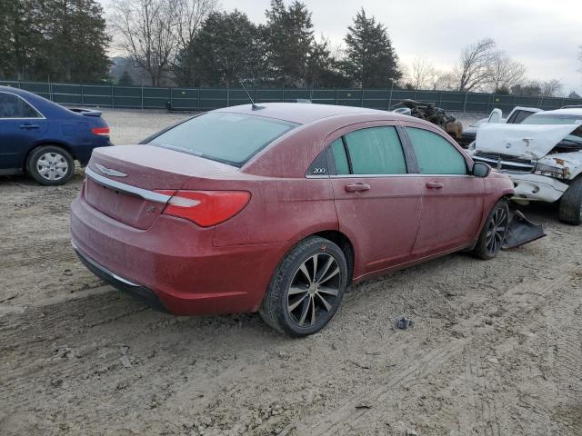 1C3BC8FGXBN567412 - 2011 CHRYSLER 200 S BURGUNDY photo 3