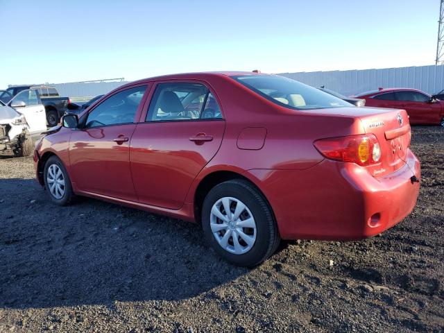 JTDBL40E49J052368 - 2009 TOYOTA COROLLA BASE RED photo 2