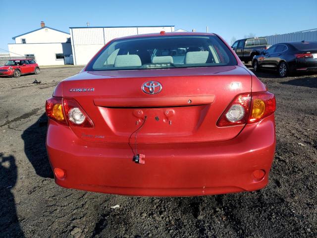 JTDBL40E49J052368 - 2009 TOYOTA COROLLA BASE RED photo 6