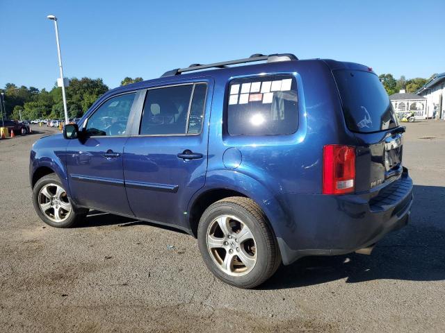 5FNYF4H50FB047726 - 2015 HONDA PILOT EXL 蓝色 照片 2