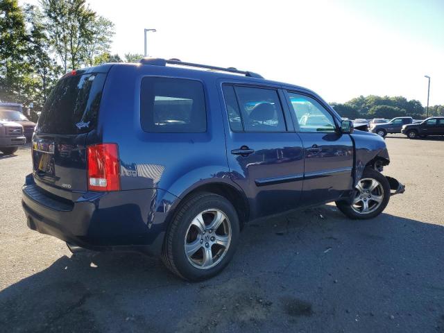 5FNYF4H50FB047726 - 2015 HONDA PILOT EXL 蓝色 照片 3