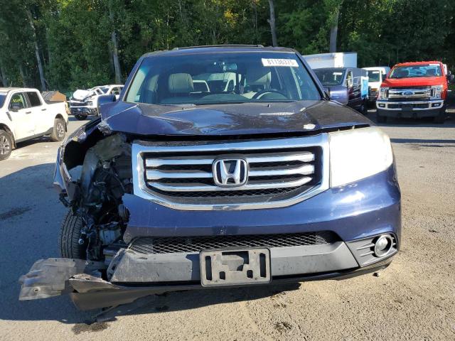 5FNYF4H50FB047726 - 2015 HONDA PILOT EXL 蓝色 照片 5