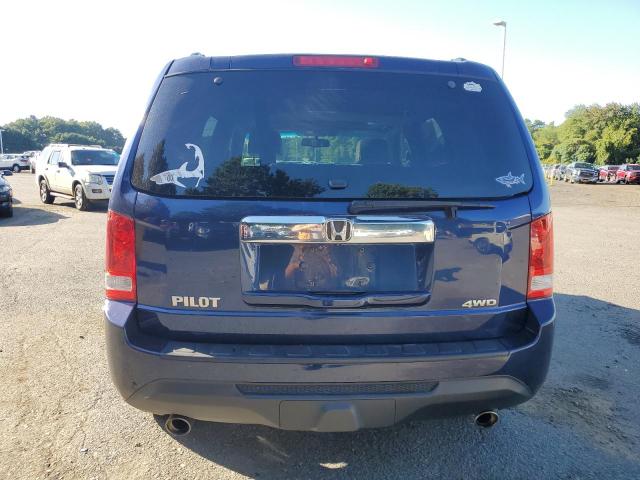 5FNYF4H50FB047726 - 2015 HONDA PILOT EXL 蓝色 照片 6
