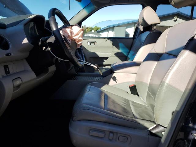 5FNYF4H50FB047726 - 2015 HONDA PILOT EXL 蓝色 照片 7