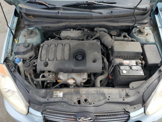 KMHCM46CX9U295426 - 2009 HYUNDAI ACCENT GLS ლურჯი ფოტო 11