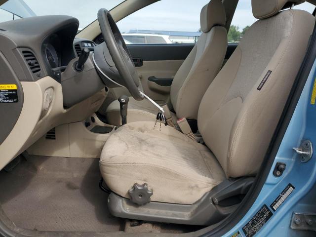 KMHCM46CX9U295426 - 2009 HYUNDAI ACCENT GLS ლურჯი ფოტო 7
