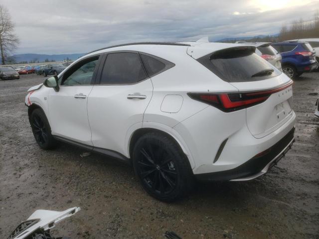 JTJKGCEZ2N2001107 - 2022 LEXUS NX 350 WHITE photo 2