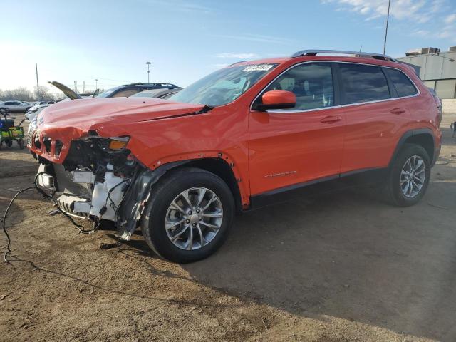 1C4PJMMX3MD129147 - 2021 JEEP CHEROKEE LATITUDE LUX ORANGE photo 1