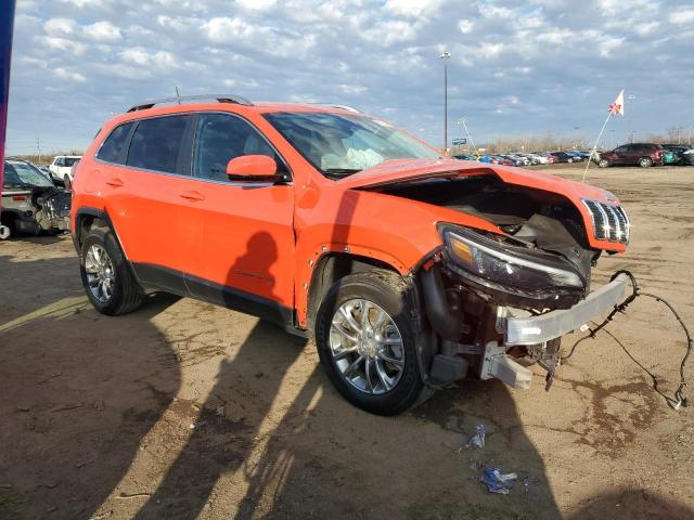 1C4PJMMX3MD129147 - 2021 JEEP CHEROKEE LATITUDE LUX ORANGE photo 4