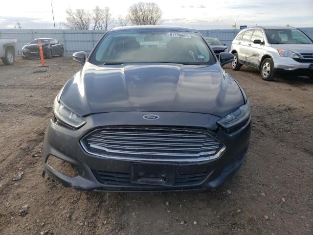 3FA6P0H7XGR354292 - 2016 FORD FUSION SE GRAY photo 5