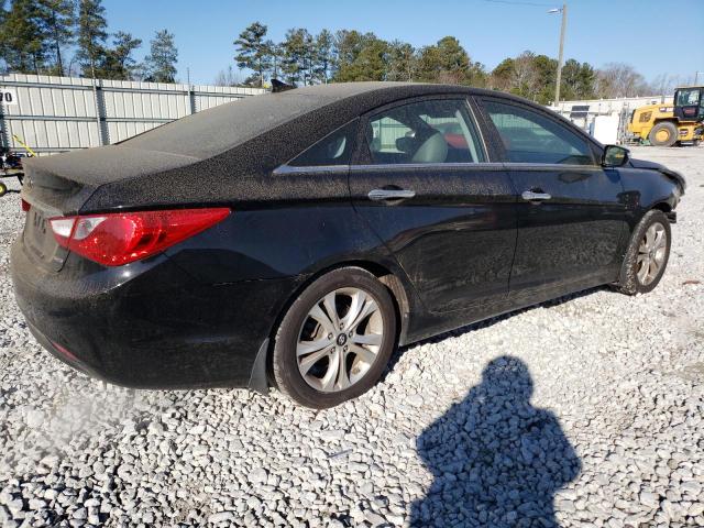 5NPEC4AC8BH136539 - 2011 HYUNDAI SONATA SE BLACK photo 3