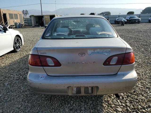 1NXBR12E2WZ056340 - 1998 TOYOTA COROLLA VE Beżowy zdjęcie 6