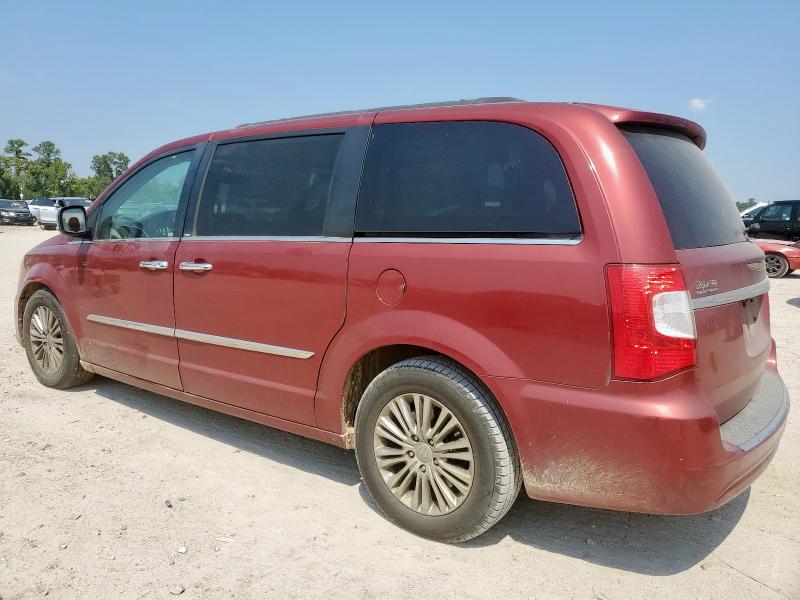 2C4RC1CG2DR716746 - 2013 CHRYSLER TOWN & COU TOURING L BURGUNDY photo 2