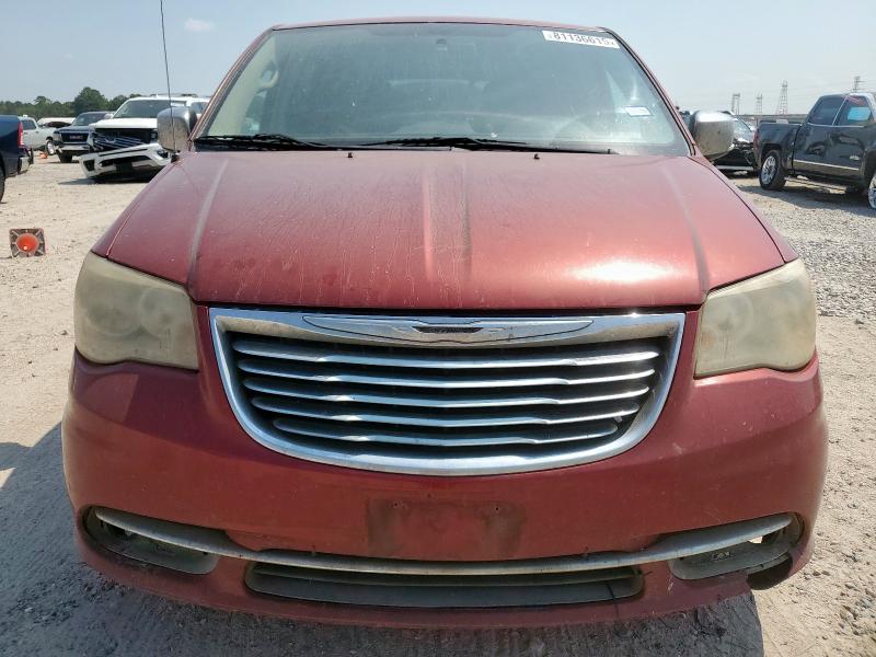 2C4RC1CG2DR716746 - 2013 CHRYSLER TOWN & COU TOURING L BURGUNDY photo 5