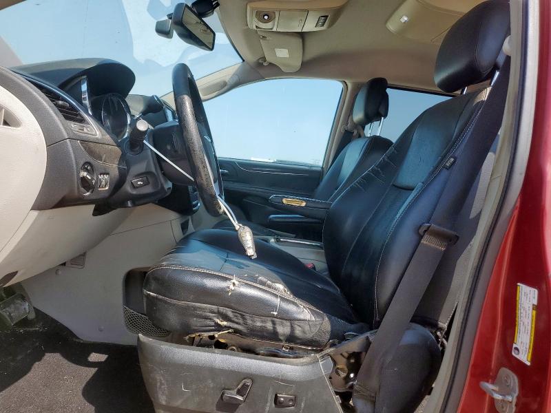 2C4RC1CG2DR716746 - 2013 CHRYSLER TOWN & COU TOURING L BURGUNDY photo 7