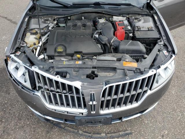 3LNHL2GC4CR812634 - 2012 LINCOLN MKZ GRAY photo 11