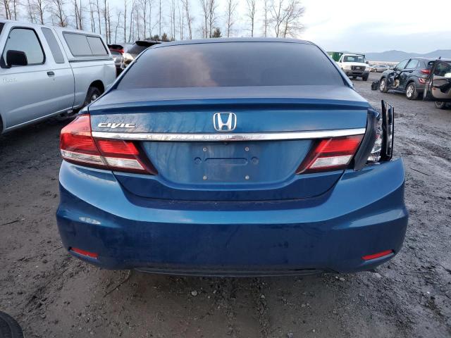 19XFB2F85EE073781 - 2014 HONDA CIVIC EX BLUE photo 6