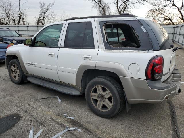 1GNDT13S322445245 - 2002 CHEVROLET TRAILBLAZE WHITE photo 2