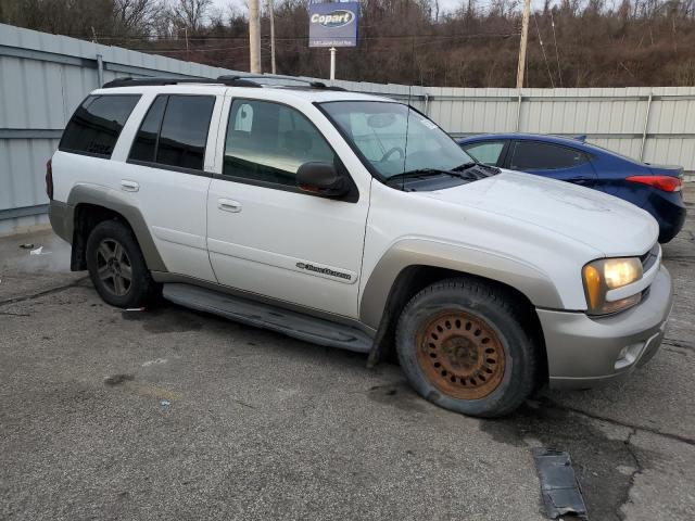 1GNDT13S322445245 - 2002 CHEVROLET TRAILBLAZE WHITE photo 4