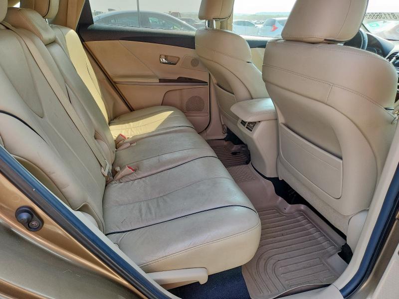 4T3BK3BB2BU056443 - 2011 TOYOTA VENZA BROWN photo 10