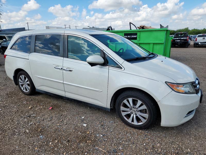 5FNRL5H69FB098976 - 2015 HONDA ODYSSEY EXL თეთრი ფოტო 4