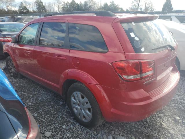 3C4PDCAB8FT683615 - 2015 DODGE JOURNEY SE RED photo 2